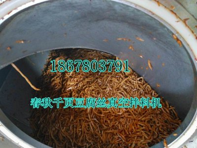 千頁(yè)豆腐真空拌料機(jī)上色均勻鹵味好
